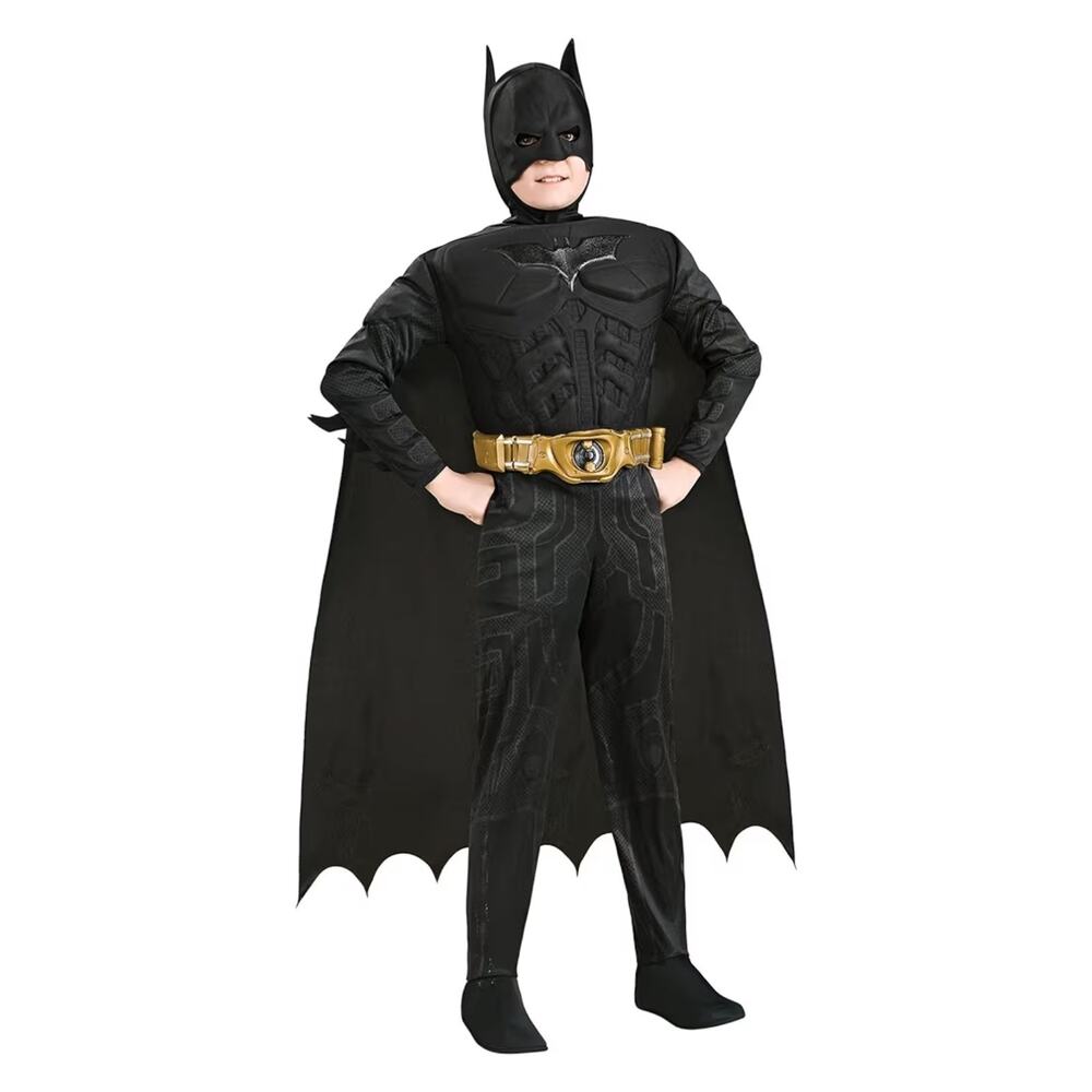 DC Batman The Dark Knight Rises: Batman Halloween Costume Rubies Boy's L 10-12